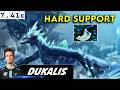 Dukalis Winter Wyvern Hard Support - Dota 2 Patch 7.41c Pro Player Gameplay