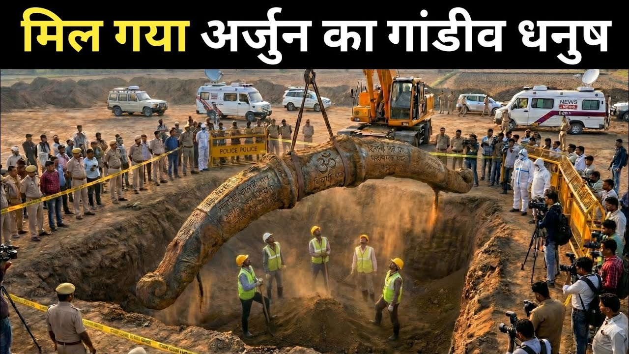 महाभारत के असली सबूत मिल गए | अर्जुन के गांडीव धनुष का रहस्य | Mahabharat ke rahasya