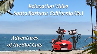 RELAX WITH THE BEACH VIEW AND OCEAN SOUNDS (SANTA BARBARA) CALIFORNIA USA