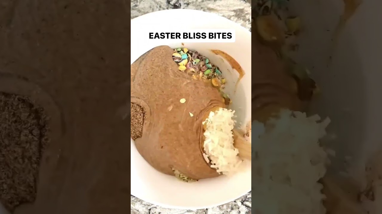 ➔ NO-BAKE EASTER M&M COOKIE BARS | Easy 6-Ingredient Recipe