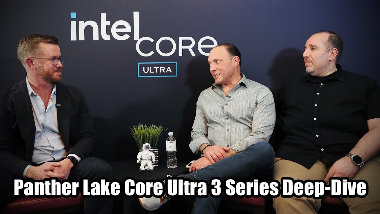 Panther Lake Core Ultra 3 Series Deep-Dive With Intel | CES 2026