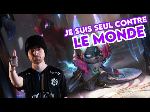 JE SUIS SEUL CONTRE LE MONDE DANS CETTE PARTIE
