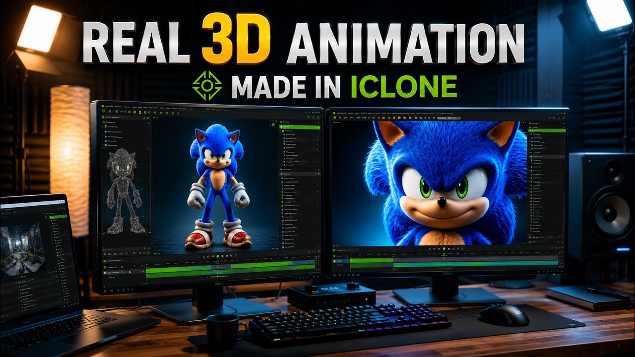 My 3D Animation Workflow in iClone - YouTube