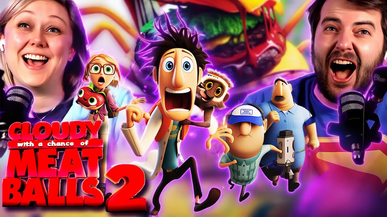 CLOUDY WITH A CHANCE OF MEATBALLS 2 | Movie REACTION! | First Time Watch