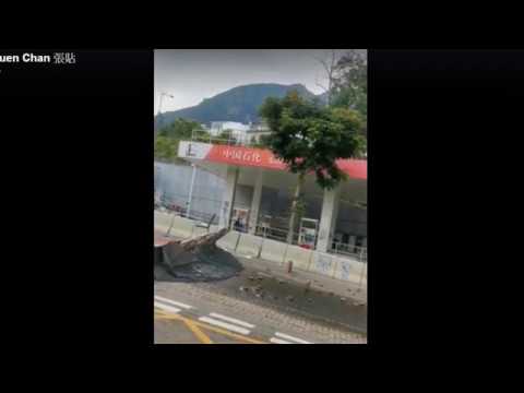 1114 暴徒攪油站, 想偷電油定想放火燒自己?!