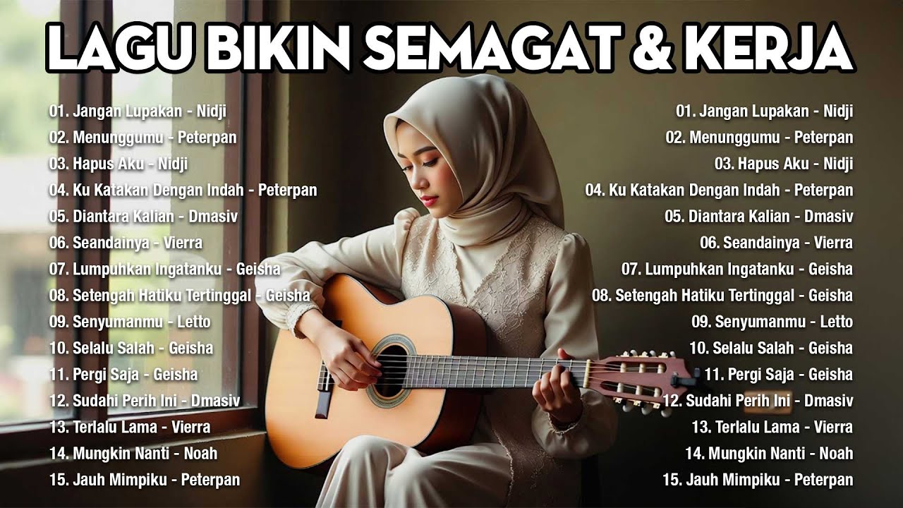 Lagu Bikin Semangat & Kerja | Akustik Pop Indonesia 2000-an Teman Fokus Seharian | Petikan Senja