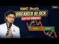 Breaker Block Trading Telugu | Smart Money Concepts Entry Strategy | Forex, Crypto, Stocks