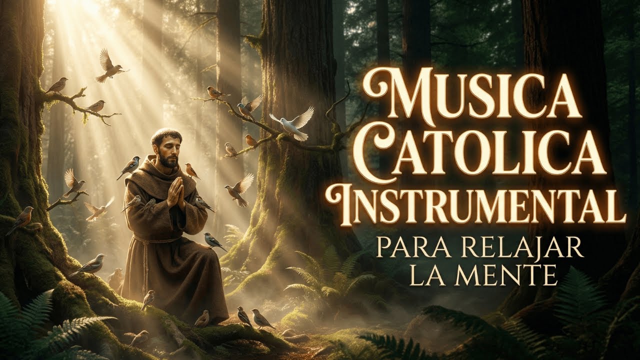 Musica Franciscana para Relajar la Mente | Musica Catolica Instrumental con Sonidos de Naturaleza