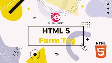 HTML5 Forms Tag Part-3 || Digital Hutt || HTML Tutorial in Hindi/Urdu