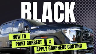 How to polish “GM Black Paint” plus add a Graphene Ceramic Coating: Paint Correction by Marine Detail Supply Company  795 views 8 months ago 13 minutes, 39 seconds