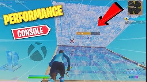 How to Get PERFORMANCE MODE BUILDS On Console (PS4/XBOX/SWITCH) {NOT CLICKBAIT}