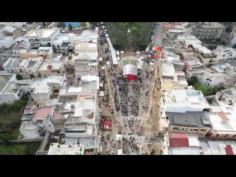 San TRIFONE - Luminarie "day and night" viste dal drone