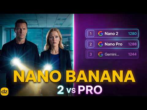 Nano Banana 2 vs Pro: The Ultimate Image Generation Comparison | Dzine