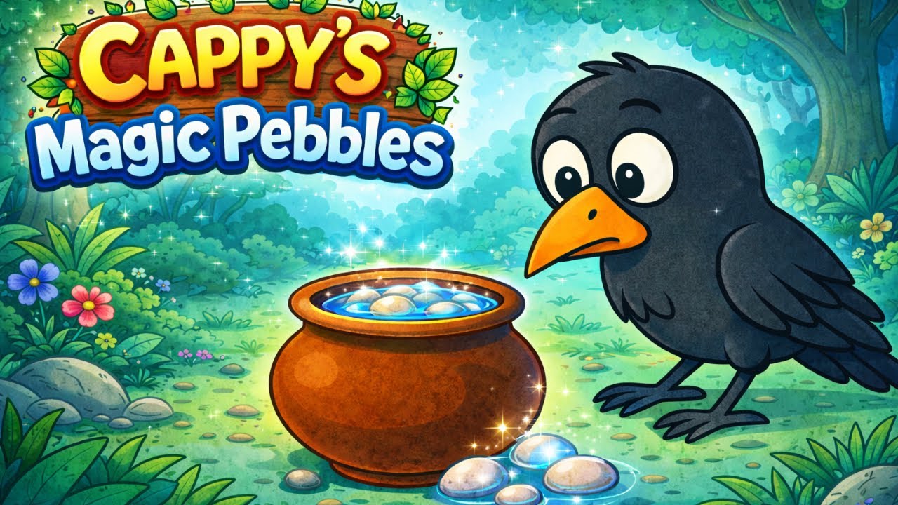 Cappy’s Magic Pebbles! |Moral Story For Kids @Dee Kids Storybook