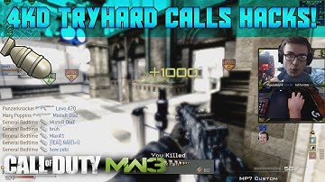 MW3 2019: 4 KD TRYHARD CALLS HACKS & GETS MOABED?!