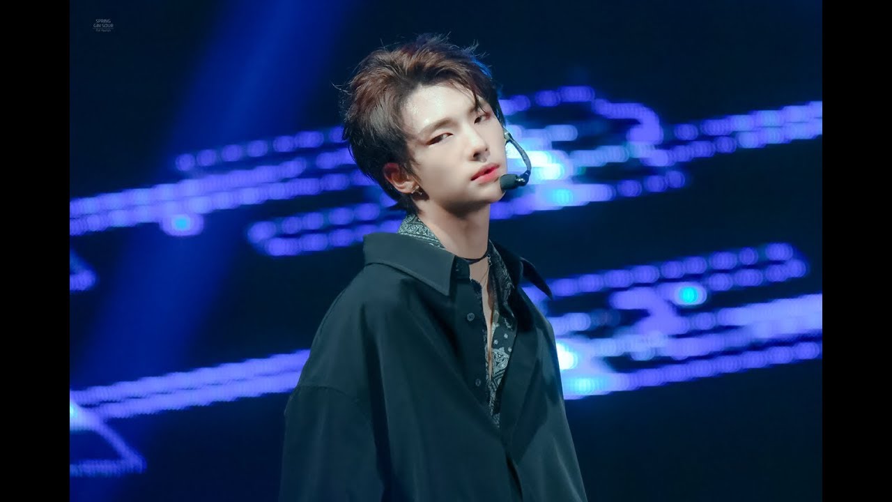 [4K] 181014 강동선사문화축제 Hellevator Stray Kids Hyunjin Focus fancam