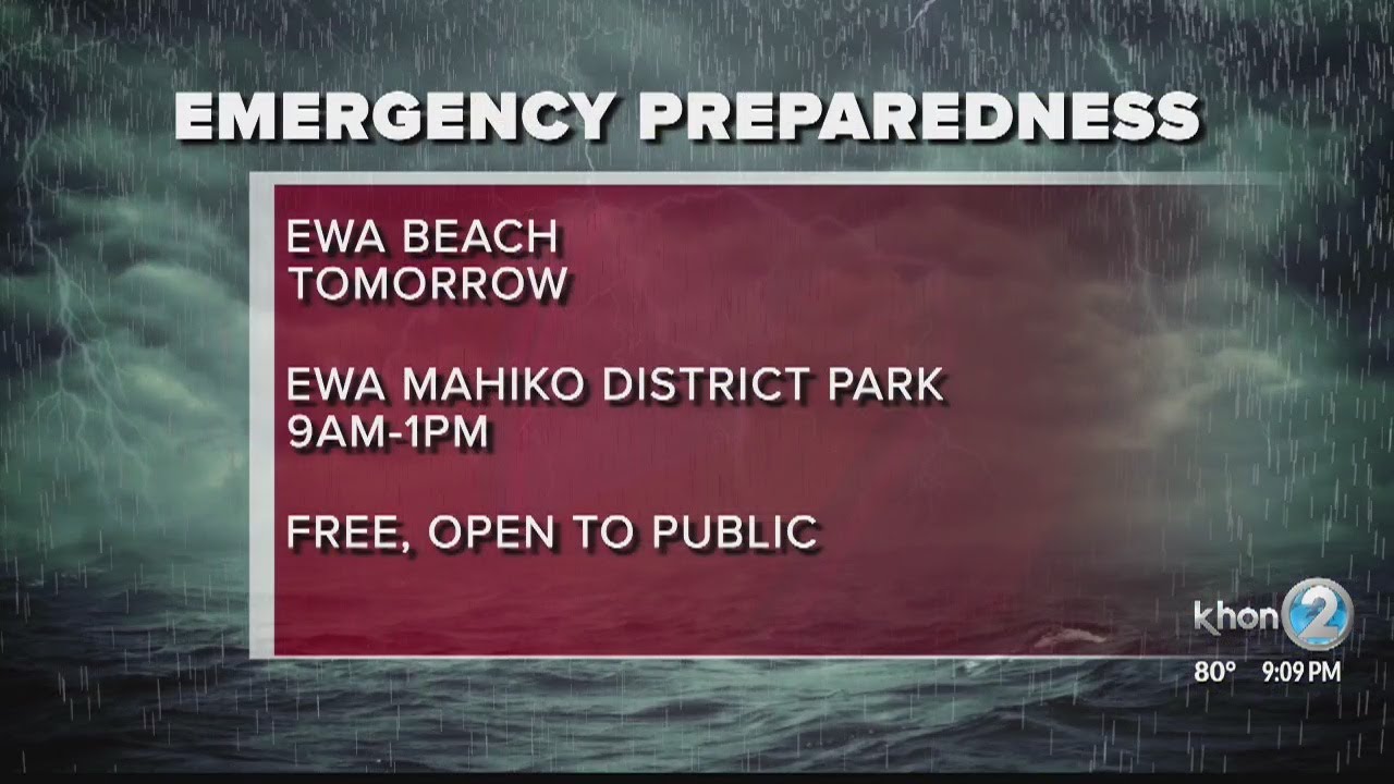 8th annual Get Ready Ewa Beach Emergency Preparedness Fair this weekend