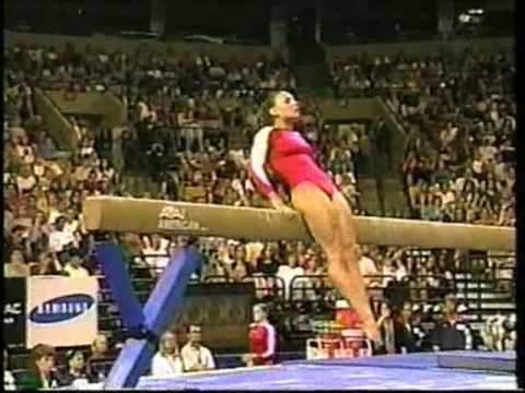Jamie Dantzscher Balanace Beam - 2000 US Olympic T...