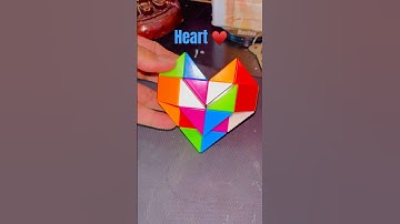 Heart from Snake cube #heart #ram #rubikscube