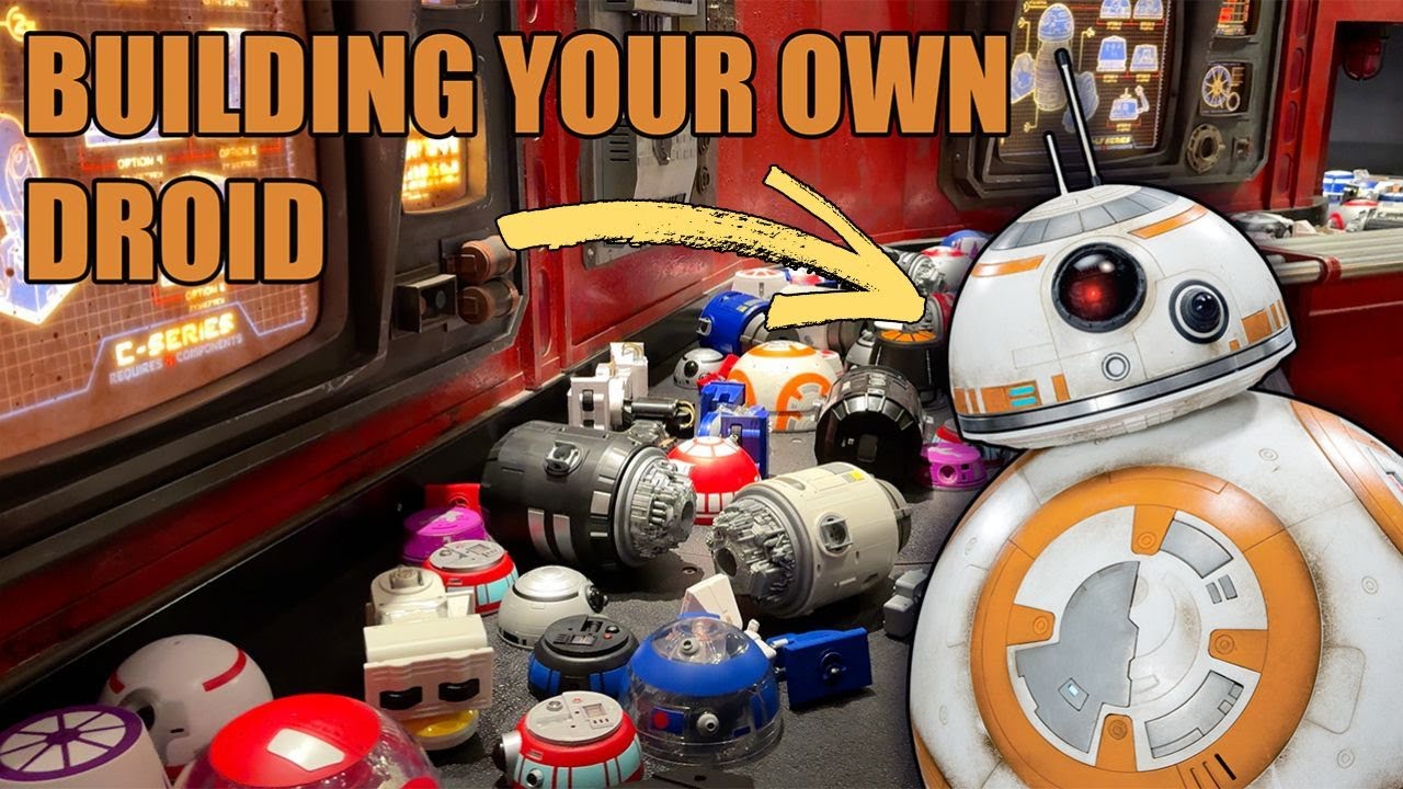 We Built a Droid at the Droid Depot in Disney World’s Galaxy’s Edge!