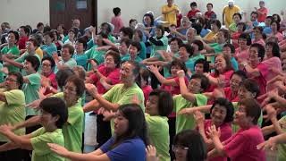 10 Ginástica De Expressão - Hanawa Saku Profa Toshie Kawazoe - Dia Do Kenko Taisso - 2019