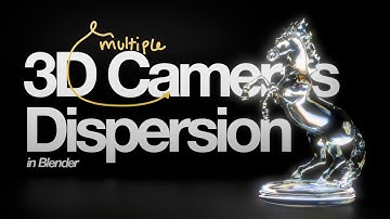 How To Animate Cameras like Imperial in Blender + Glass Dispersion Tutorial