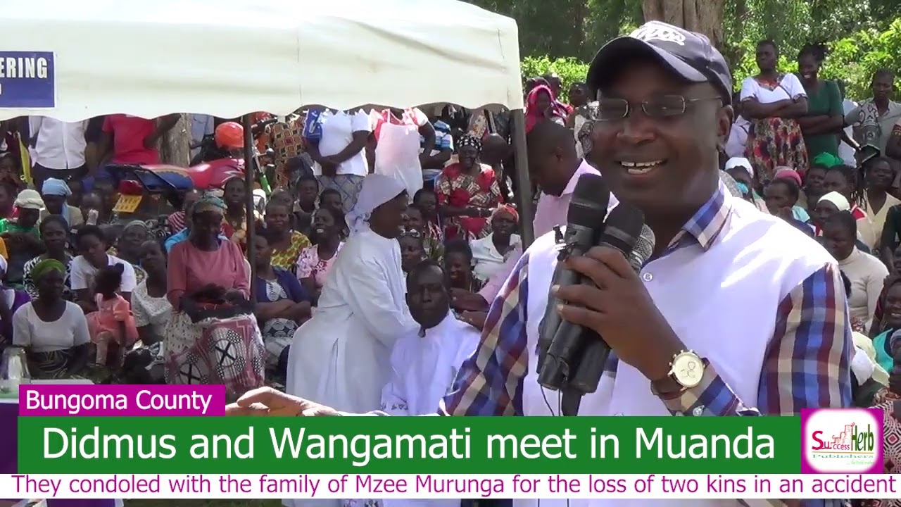 DRAMA AS DIDMUS BARASA FACES WANGAMATI OFF