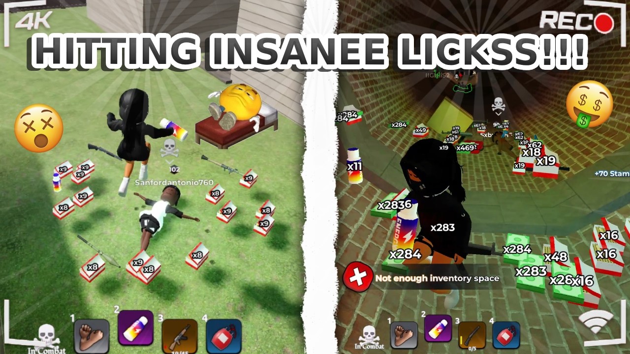 HITTING DEVIOUS LICKS IN LEGENDARY SERVERS IN ROBLOX BLOCKSPIN!!😈🔪 #blockspin #roblox