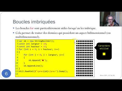 Prog 2   Module 6 7   Boucles imbriquées