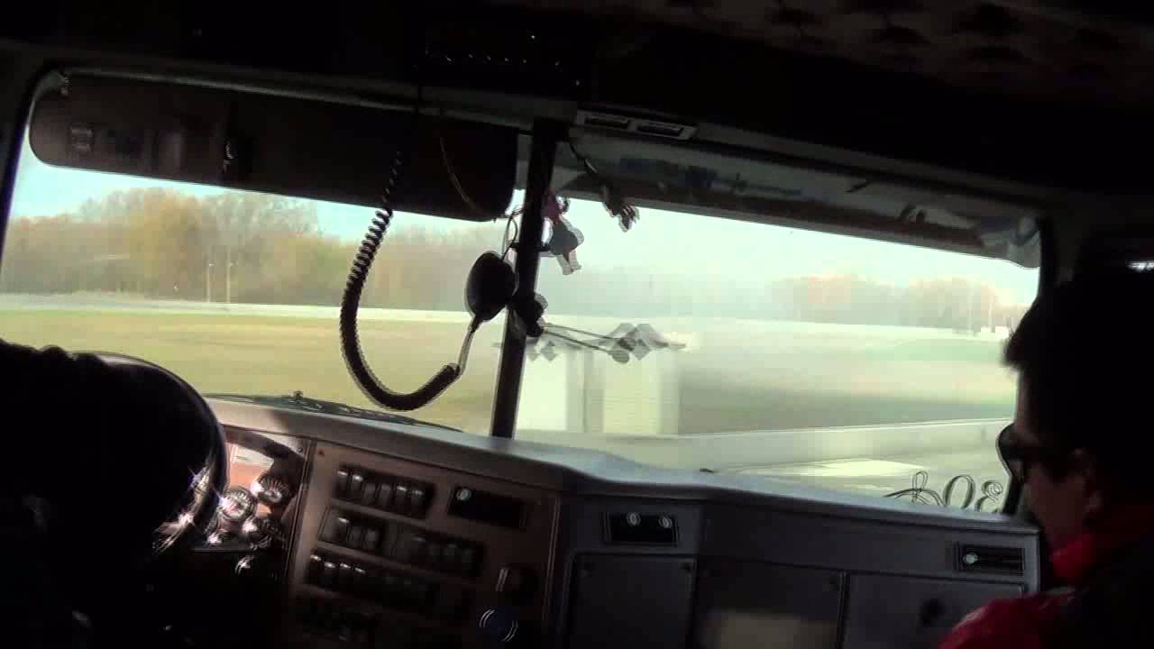 Jacques Lafleur Big Rig Racing Donuts ON BOARD CAB