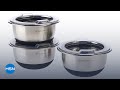 Wolfgang Puck 3-piece Stainless Steel Prep Bowls with Lids | HSN