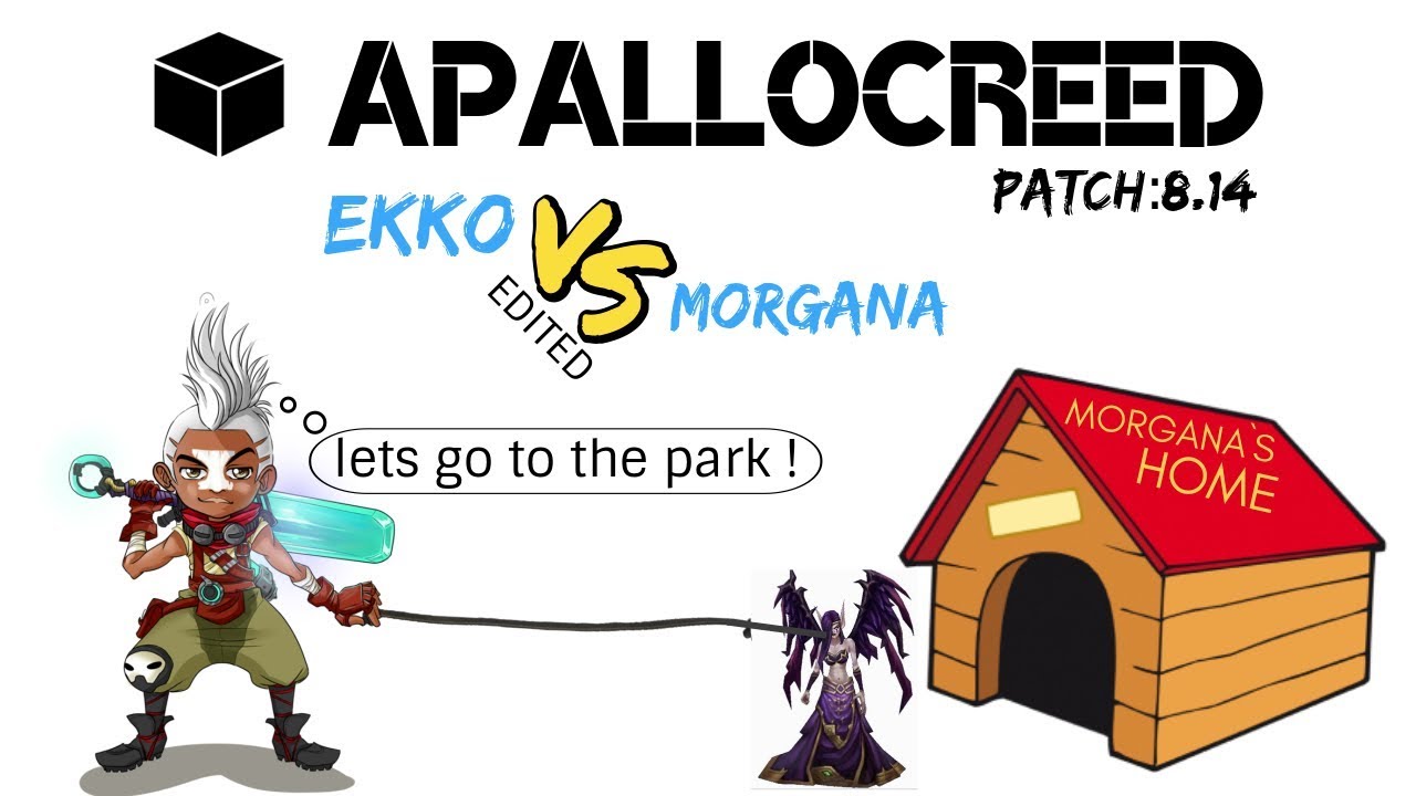 Apallocreed | Ekko vs Morgana mid Ranked Patch 8.14 (Edited)