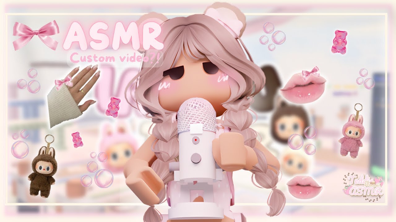 ʚ♡ɞ · ROBLOX ASMR ·ʚ♡ɞ Assorted TRIGGERS at 100% SENSITIVITY!? ⊹fall ASLEEP in 5 MIN or LESS⊹ Enjoy!