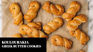 Koulourakia - Greek Easter Cookies