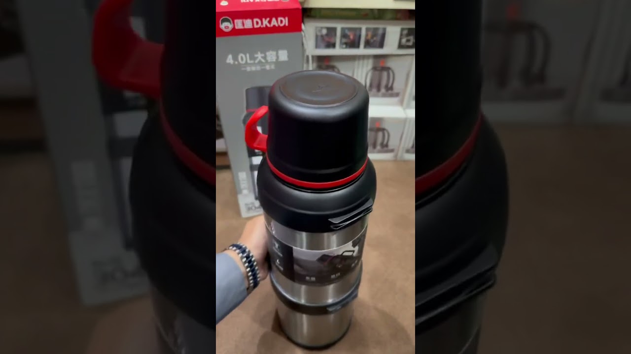 Zego 3l Stainless Steel Vacuum Flask – Hot Cold Insulated