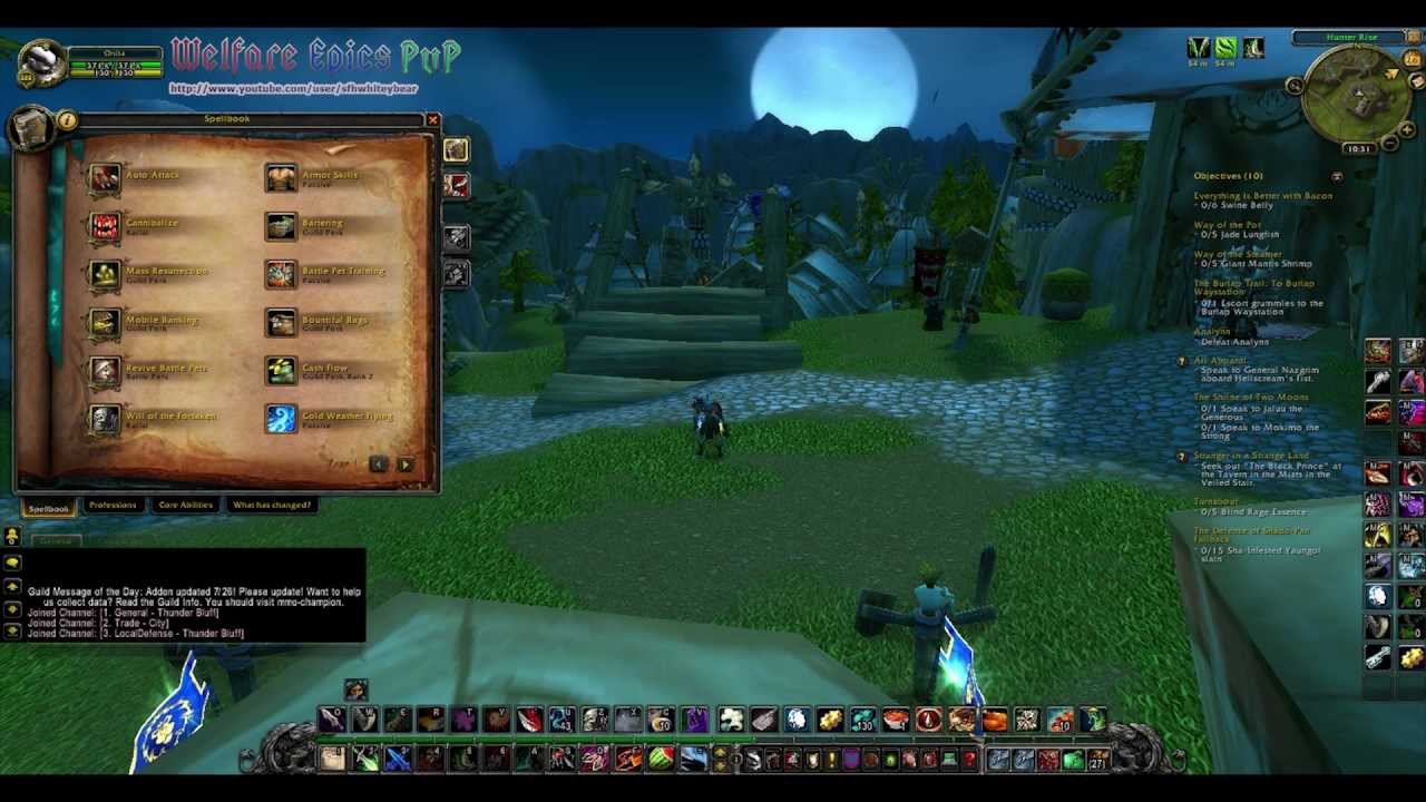 wow mop undead racial