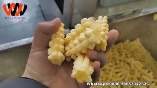 corn puff extruder machine