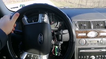 Ford Mondeo mk3 Digital Cluster Part [10] - Testing steering wheel from Mondeo mk4