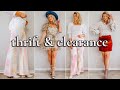 A THRIFTED/ CLEARANCE FALL CLOTHING HAUL &amp; TRY-ON | THRIFTED FALL SHOES &amp; CLEARANCE CLOTHING 2020