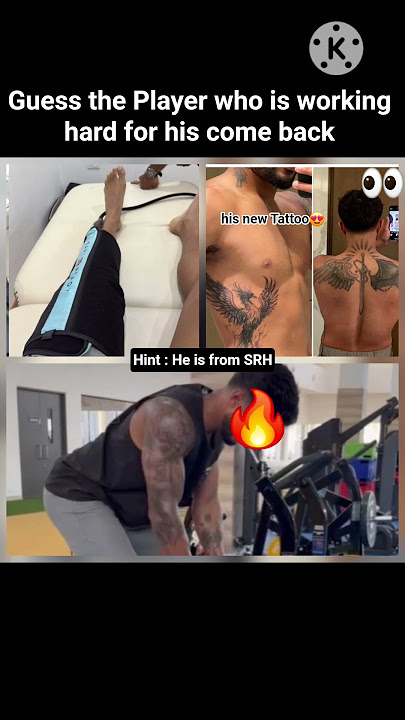 NKR is working hard for his comeback and new Tattoo👀🔥#niteshkumarreddy #nkr #viral #trending #shorts
