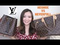 Louis Vuitton Neverfull vs Neonoe | Bag Review + Comparison + Mod Shots + Pros & Cons | LV包包测评