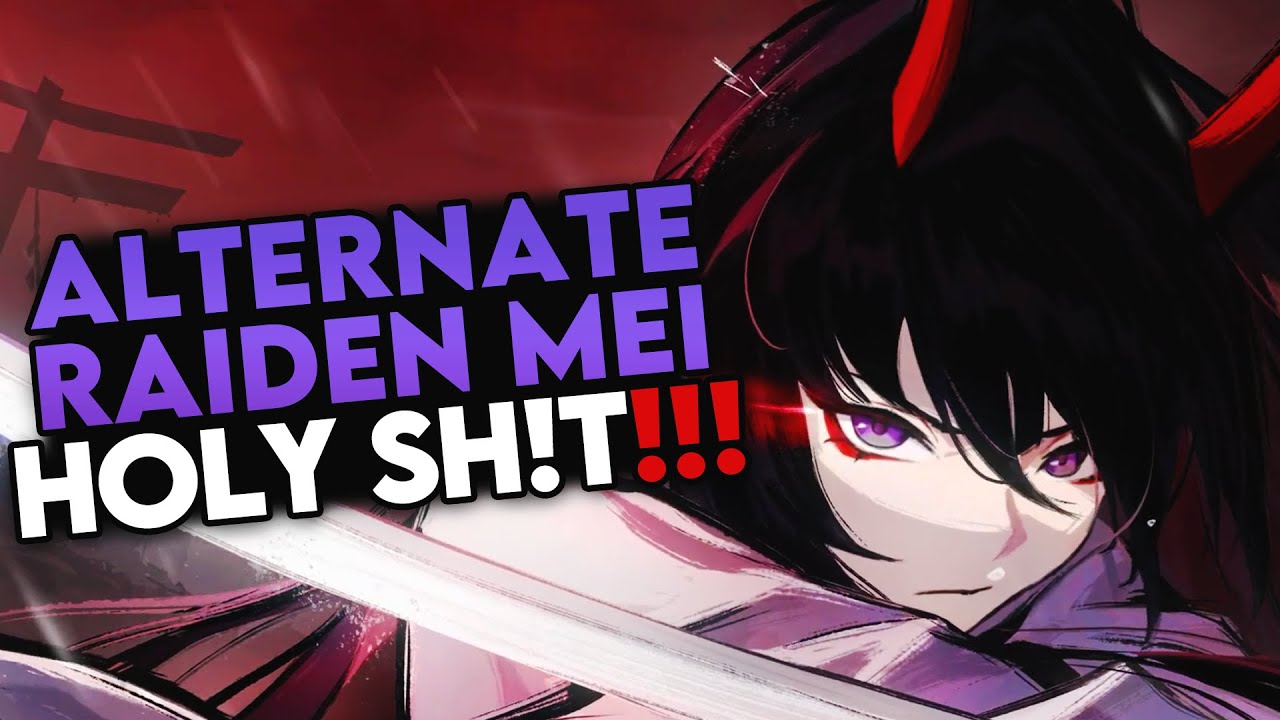 Project Celestia Raiden Acheron equals HONKAI!? Raiden Mei - Myriad Celestia Trailer Reaction ...
