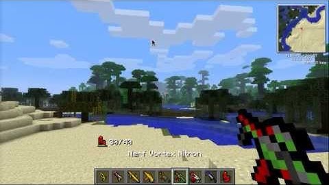 flans mod and nerf guns!