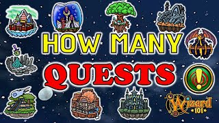 Wizard101 - How Many Quests & Bosses Are In Each World?!
