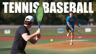 We Played a Baseball Game, But With Tennis Rackets! by CS99TV 393,458 views 1 year ago 4 minutes, 35 seconds