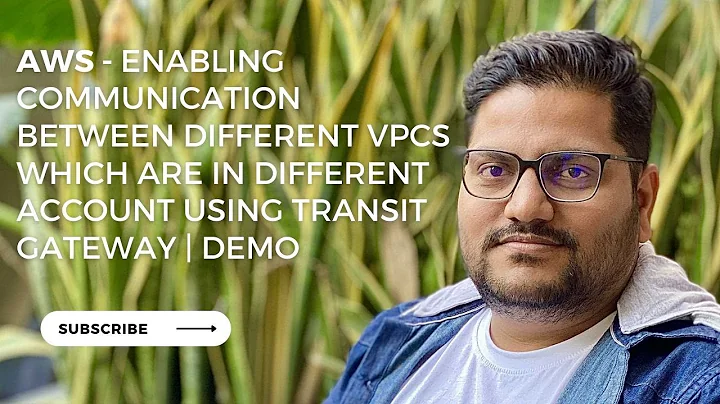 AWS - Enabling Communication Between VPCs Which Are In Different Account Using Transit Gateway| Demo