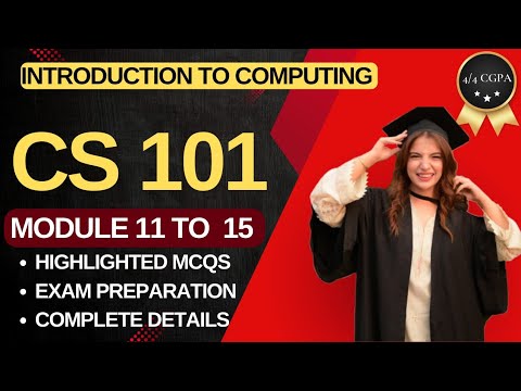 CS101 lecture 11 to 15 | Introduction to computing | CS101 short ...