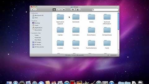 How to find your Minecraft folder on a MAC (Snow Leopard) 10.6.8 version.