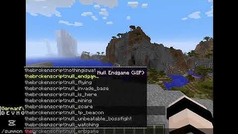 Unsafe The Broken Script null endgame #minecraft