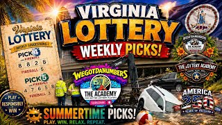 Virginia Lottery Weekly Suggestions 🐔 July 2026 Week One 